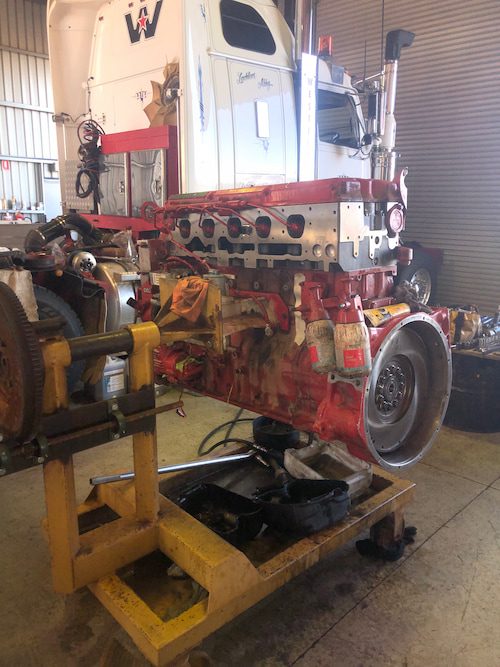 Engine Of A Truck - Diesel Mechanic in Harristown, QLD