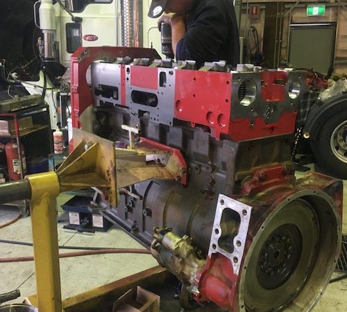 Fixing Truck Engine - Diesel Mechanic in Harristown, QLD